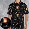 Die Hard Is My Favorite Christmas Movie AOP Men/Women Polo Shirt