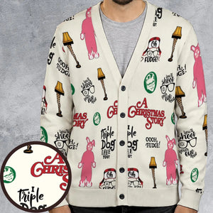 A Christmas Story Pattern Cardigan