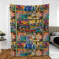 Ack! Ack! Ack! Mars Attacks Fleece Blanket