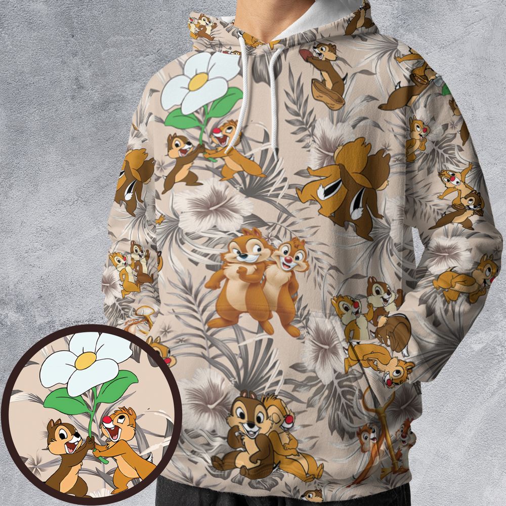 All-over Print Hoodie - TGRLQRTU -  - 1