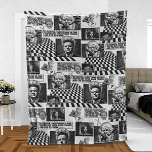 Surreal Disturbing Atmospheric A nightmare Eraserhead Fleece Blanket