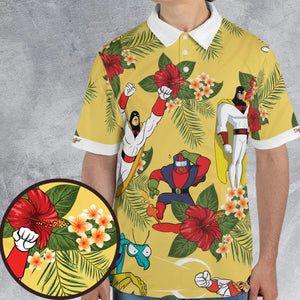 Space Ghost Coast to Coast Characters AOP Men/Women Polo Shirt