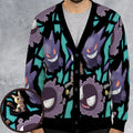 Ghost Type Pokemon Cardigan