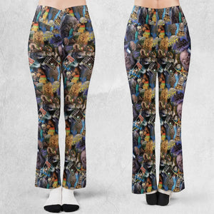Tales from the Crypt Flare Leggings