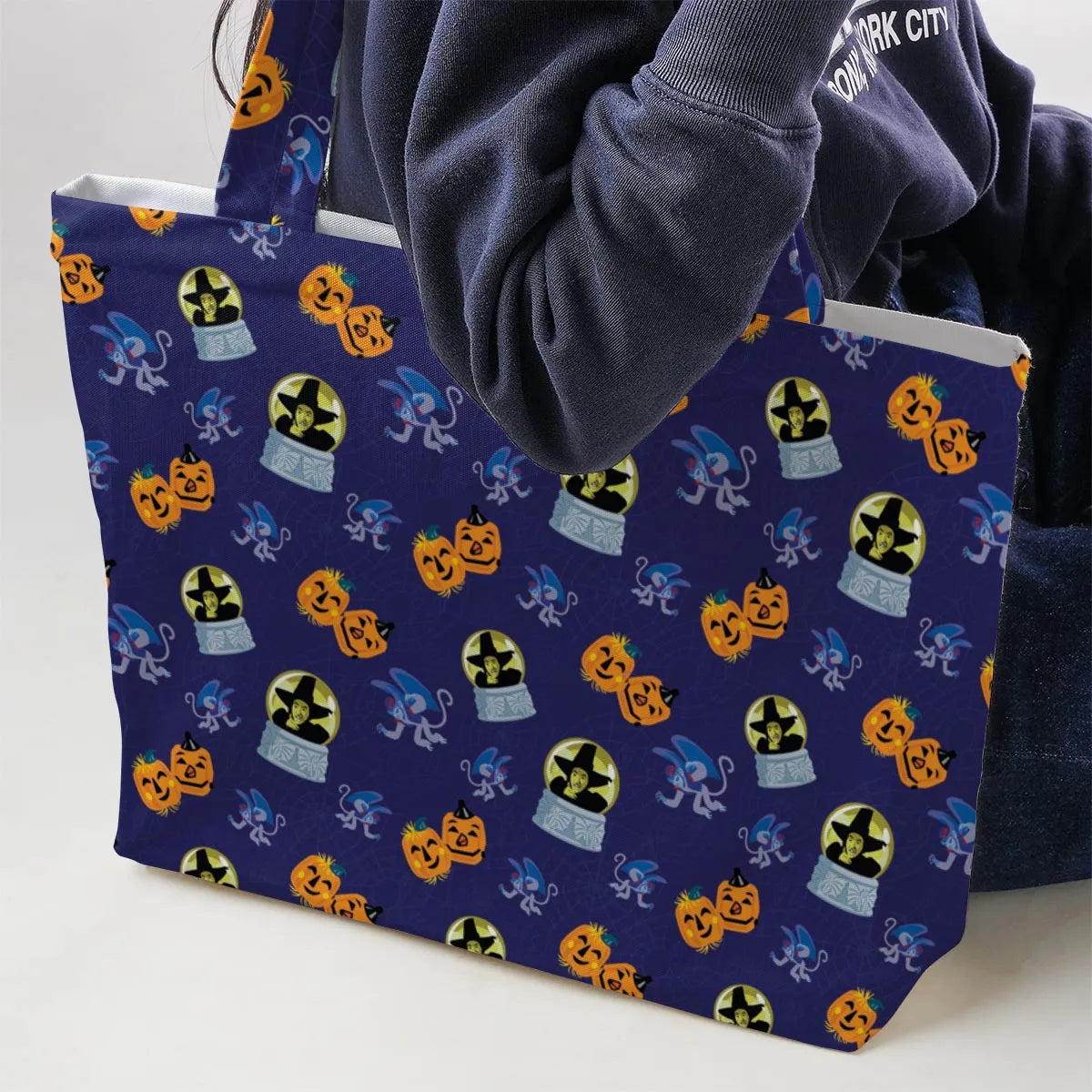 Wicked Witch Flying Monkey Large Tote Bag