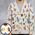 80s Toy Collage Cardigan