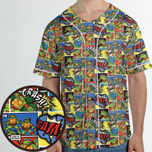 Teenage Mutant Ninja Turtles Comic Unisex Baseball Jersey