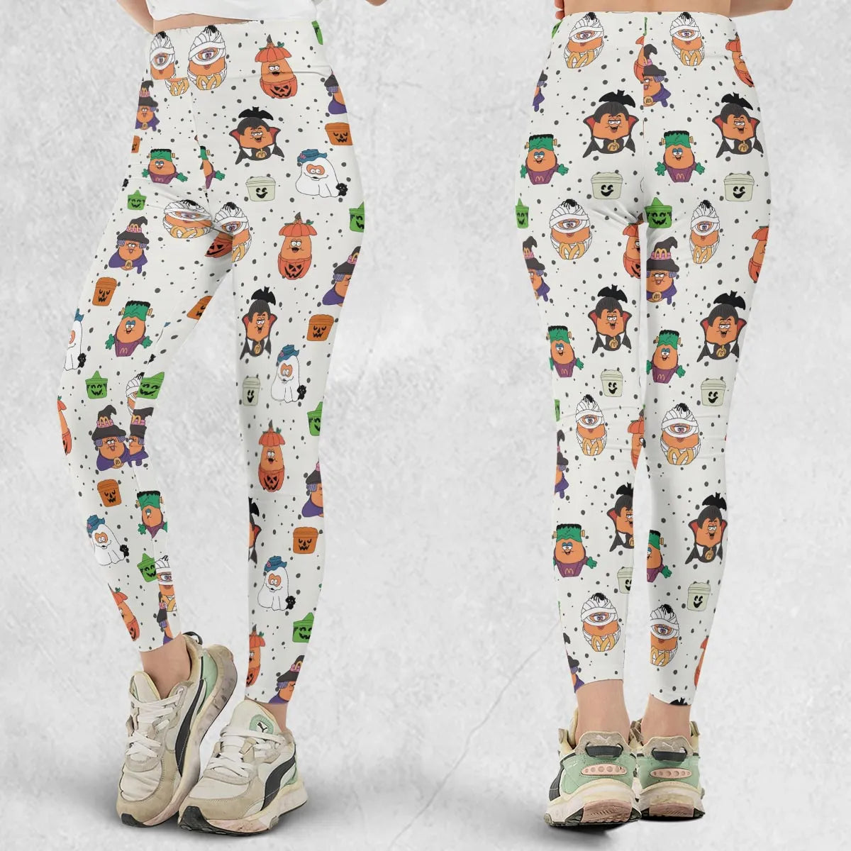 Memorable Friends McNugget Buddies Mcdonalds 1992 Legging
