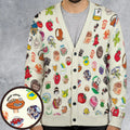 Vintage Trend Matte Scratch & Sniff Cardigan