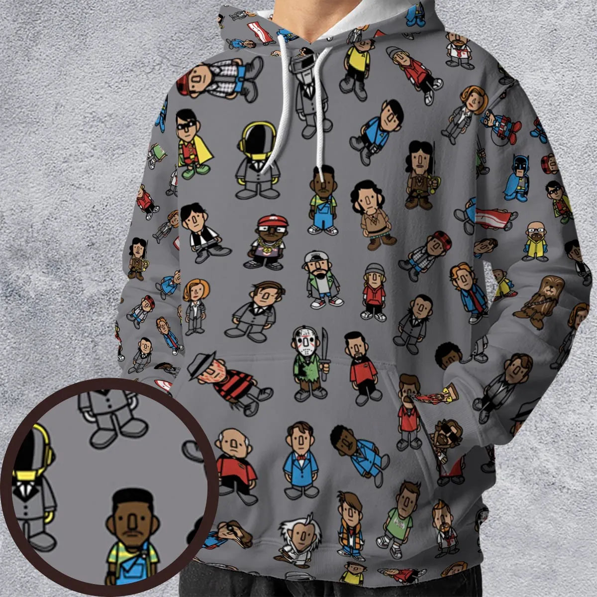 Homies All-over Print Hoodie
