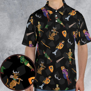 Dungeons & Mysteries AOP Men/Women Polo Shirt