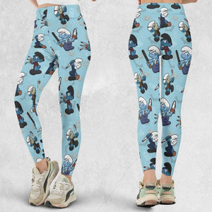 Horror Smurfs Legging