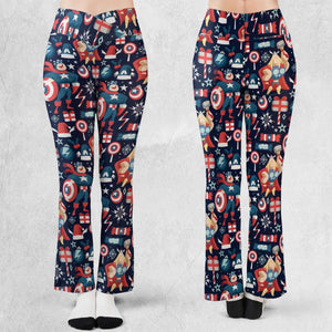 Marvelous Christmas Flare Leggings
