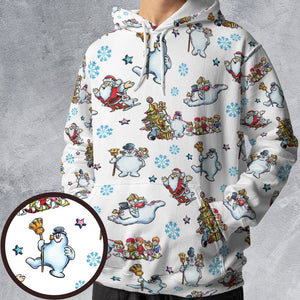 All-over Print Hoodie - KEWS4C8J -  - 1