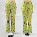 Irish Movie Darby O'Gill Characters Flare Leggings