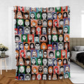 Twin Peaks Characters Fleece Blanket