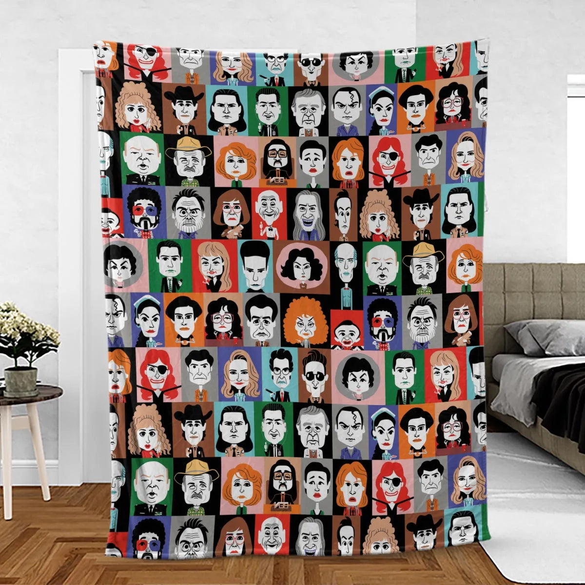 Twin Peaks Characters Fleece Blanket