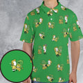 Kirk-Fu With Gorn Star Trek AOP Men/Women Polo Shirt