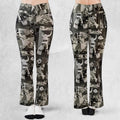 Monty Picasso Style Art Flare Leggings