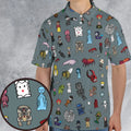 The Races of Doctor Who AOP Men/Women Polo Shirt