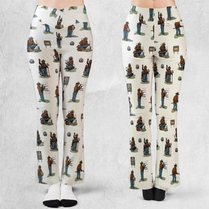 Smokey The Bear Flare Leggings