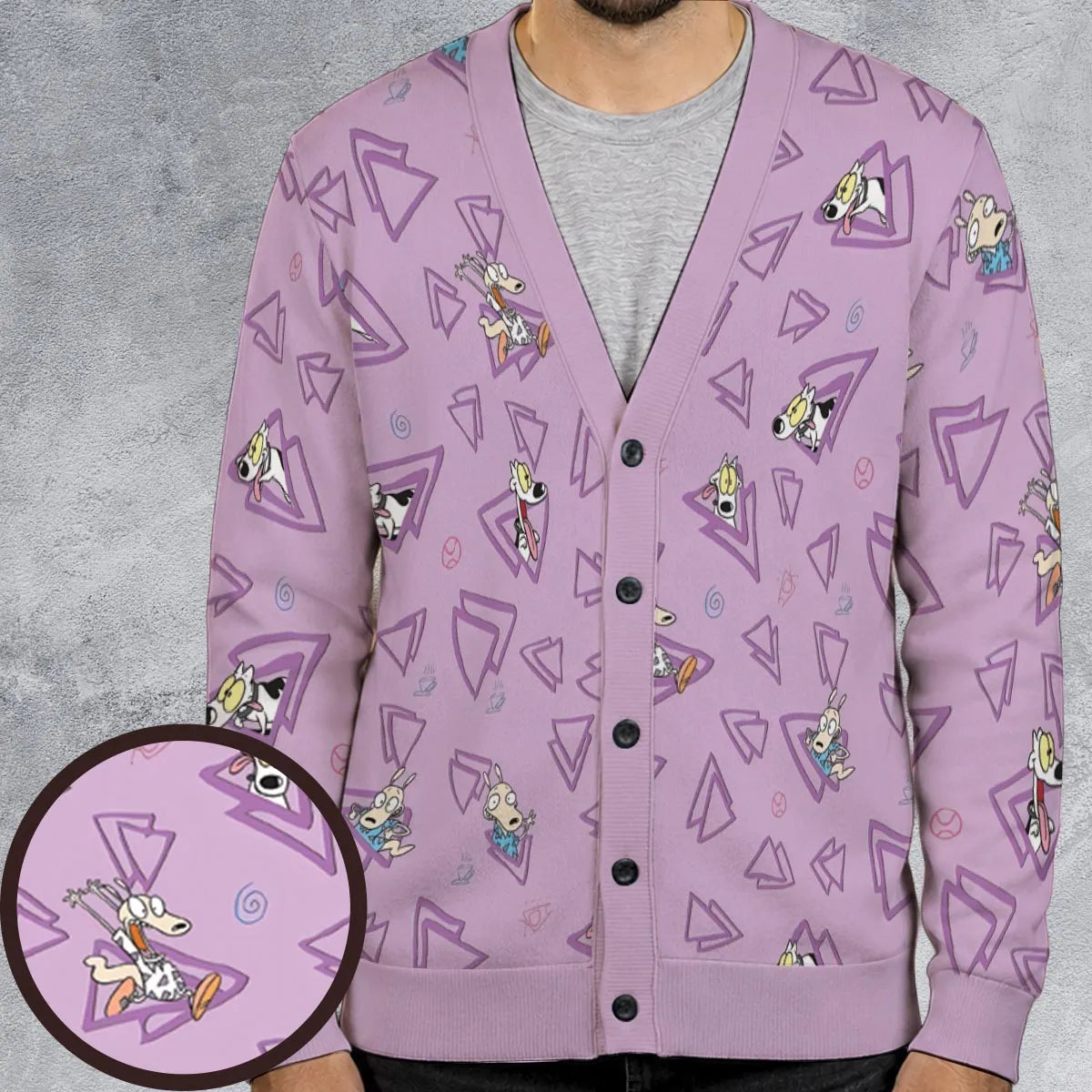 Vacation Vibes Rocko's Modern Life Cardigan