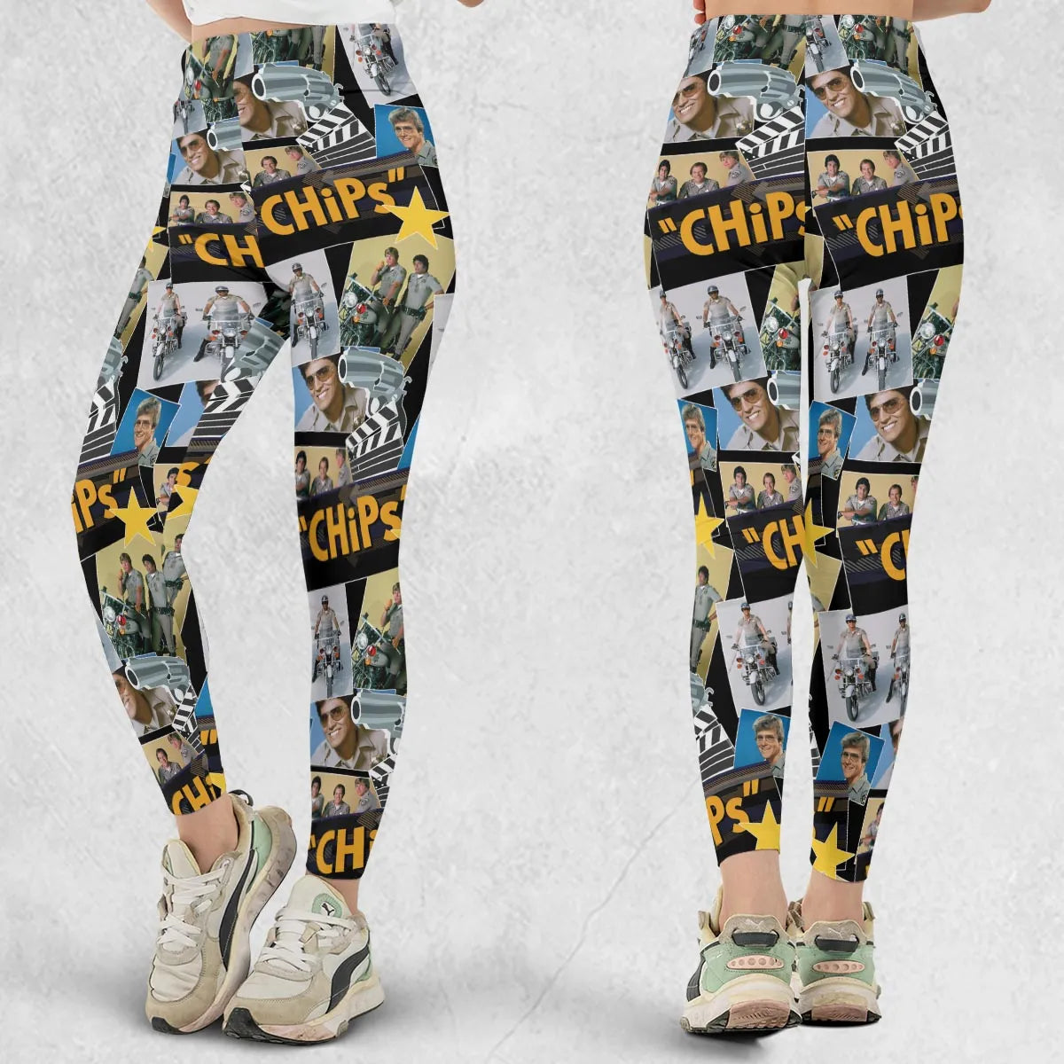 70s Flashback Chips Legging