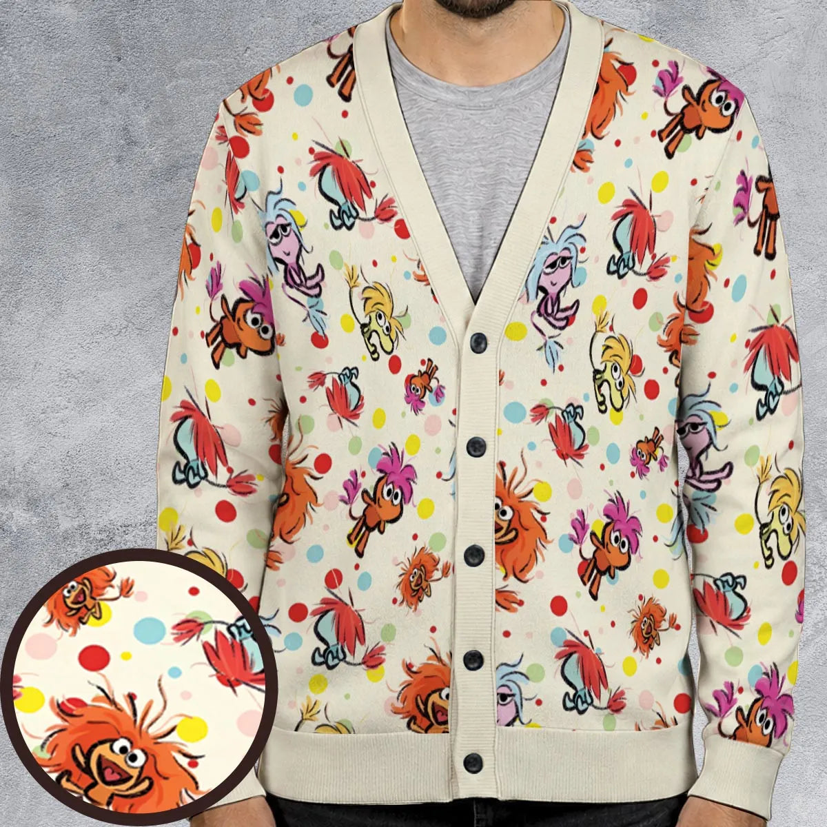 Fraggle Baby Cardigan