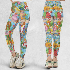 Archer Wood Plaid Robin Hood Legging