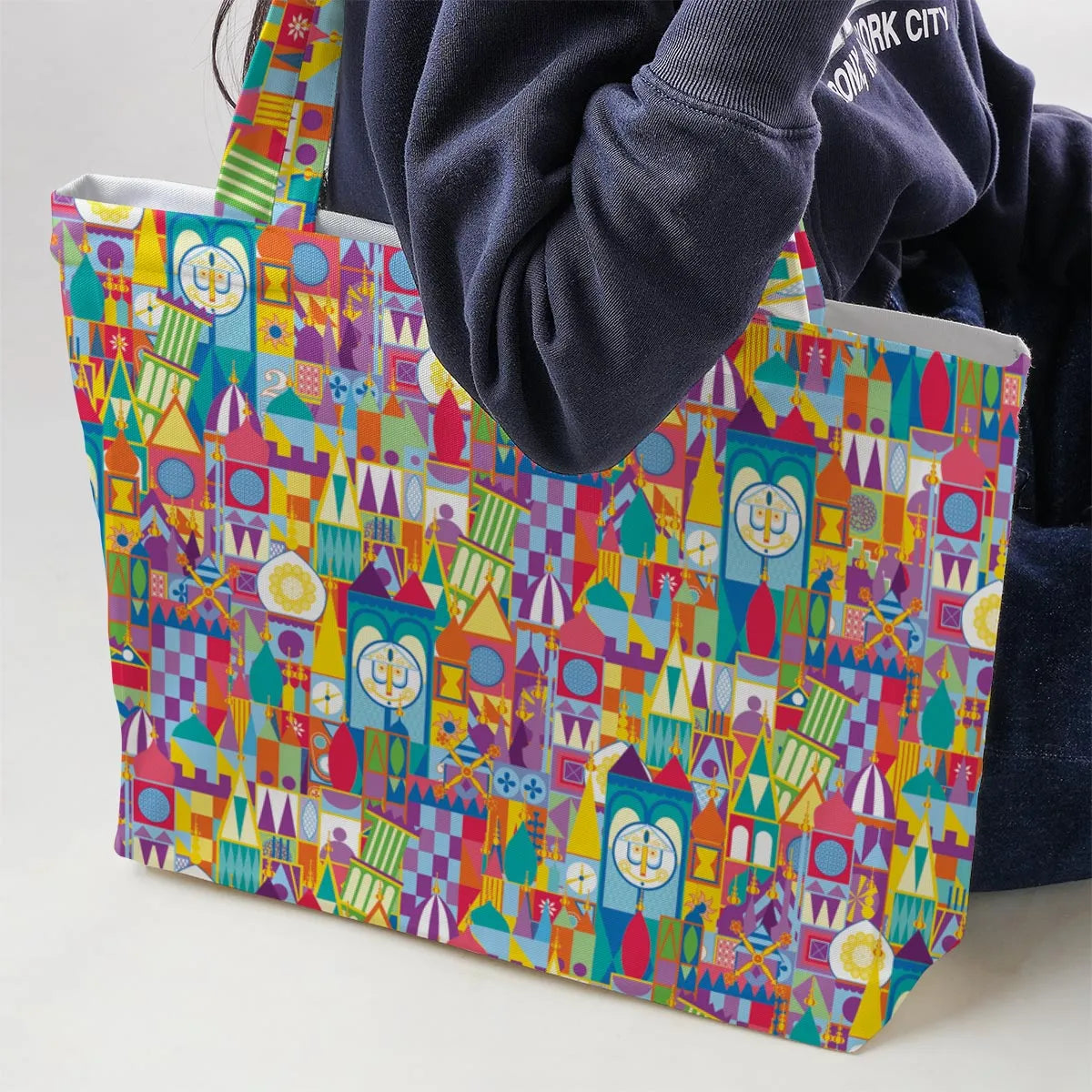 It's a Small World Large Tote Bag