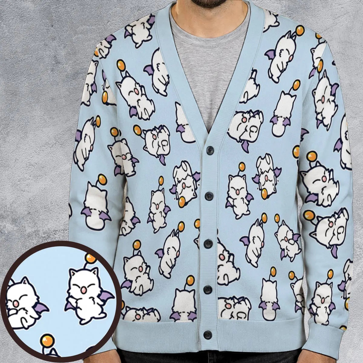 Kupo Life Final Fantasy Cardigan