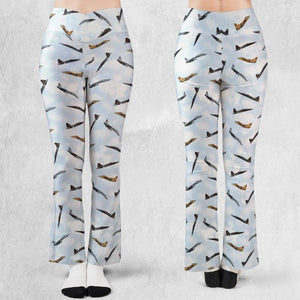 Top Gun Aircraft Flare Leggings