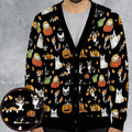 Spooky Frenchies Halloween Cardigan