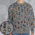 Homies All-over Print Sweatshirt