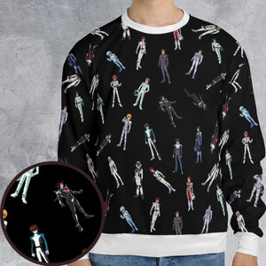 Gundam Pilot Suits Gundam Mobile All-over Print Sweatshirt