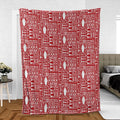 Gundam Runner Fleece Blanket