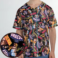 Classic Horror Films Unisex Baseball Jersey