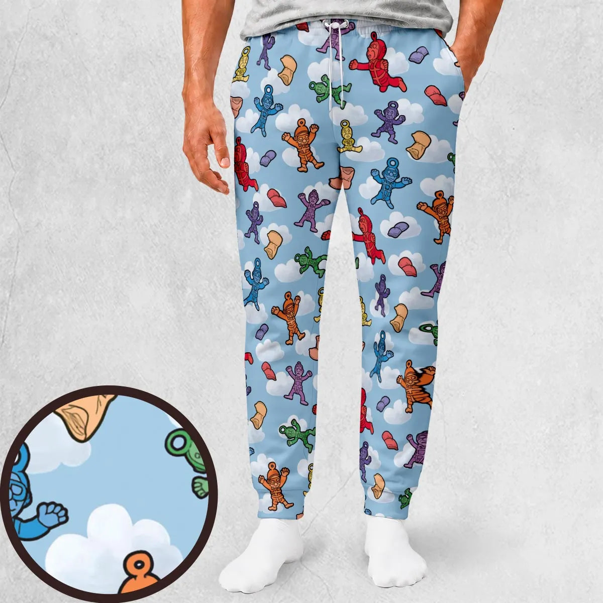 Poopatroopers Pattern Sweatpants