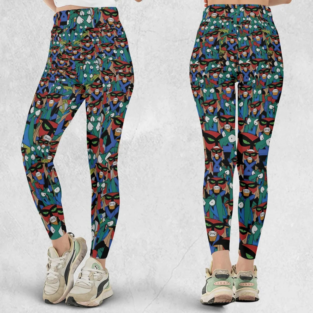 Brak and Zorak Space Ghost Coast to Coast Legging
