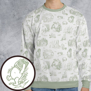 All-over Print Sweatshirt - 7WGK8WSX -  - 1