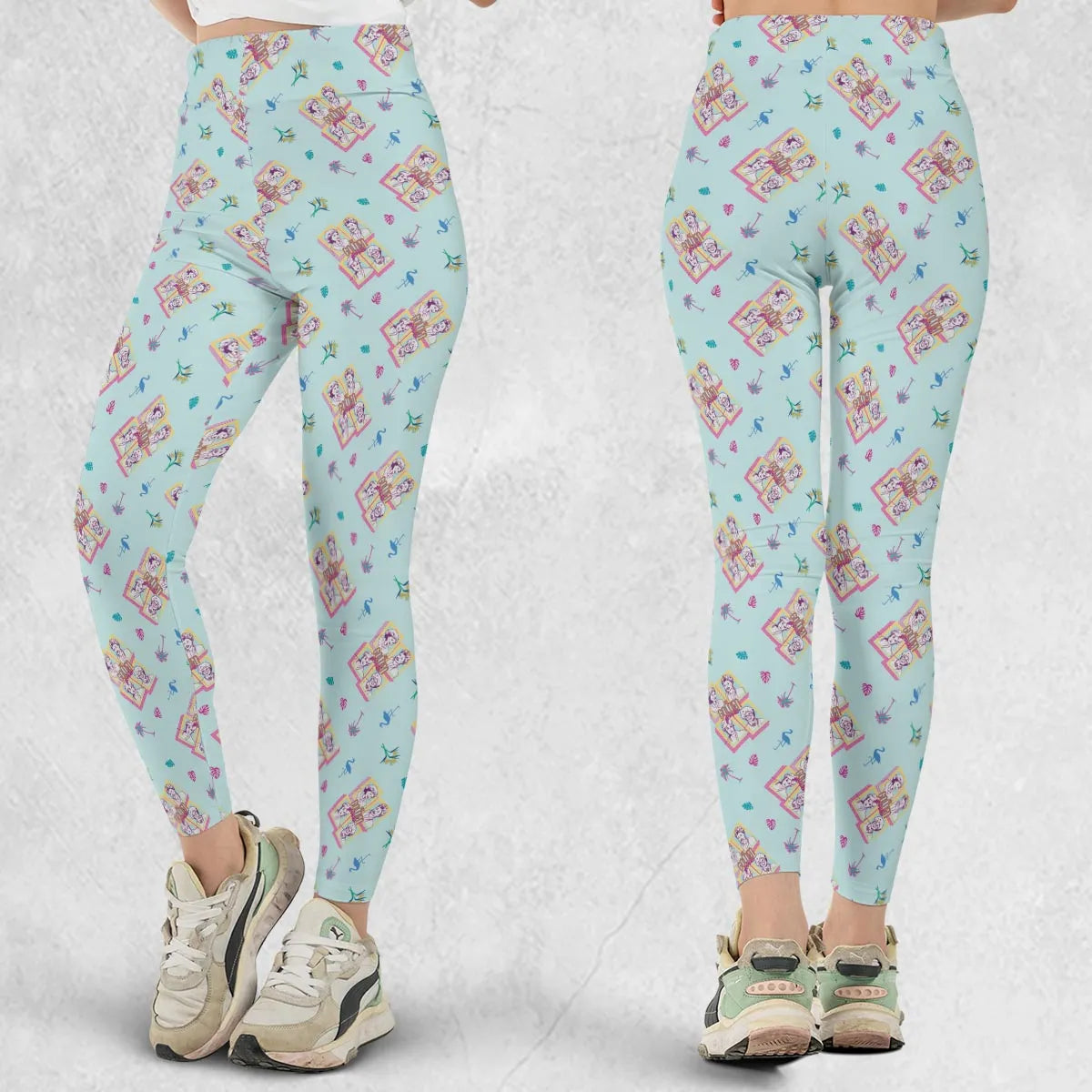 Golden Girls Patterned Legging