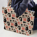 Leatherface The Texas Chainsaw Massacre Horror Pattern Large Tote Bag