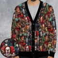 Horror Characters Cardigan