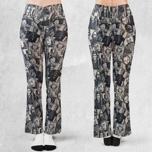 Halloween Horror Villains Flare Leggings