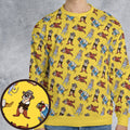 All-over Print Sweatshirt - WH2TDA1V -  - 1