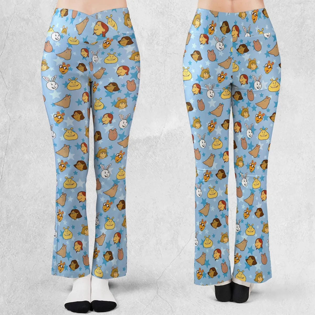 Arthur Characters Flare Leggings