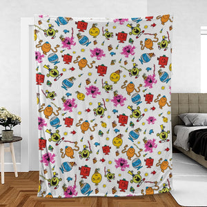 Party Mr. Men Little Miss Fleece Blanket