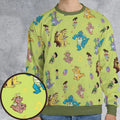Dragontales Characters All-over Print Sweatshirt