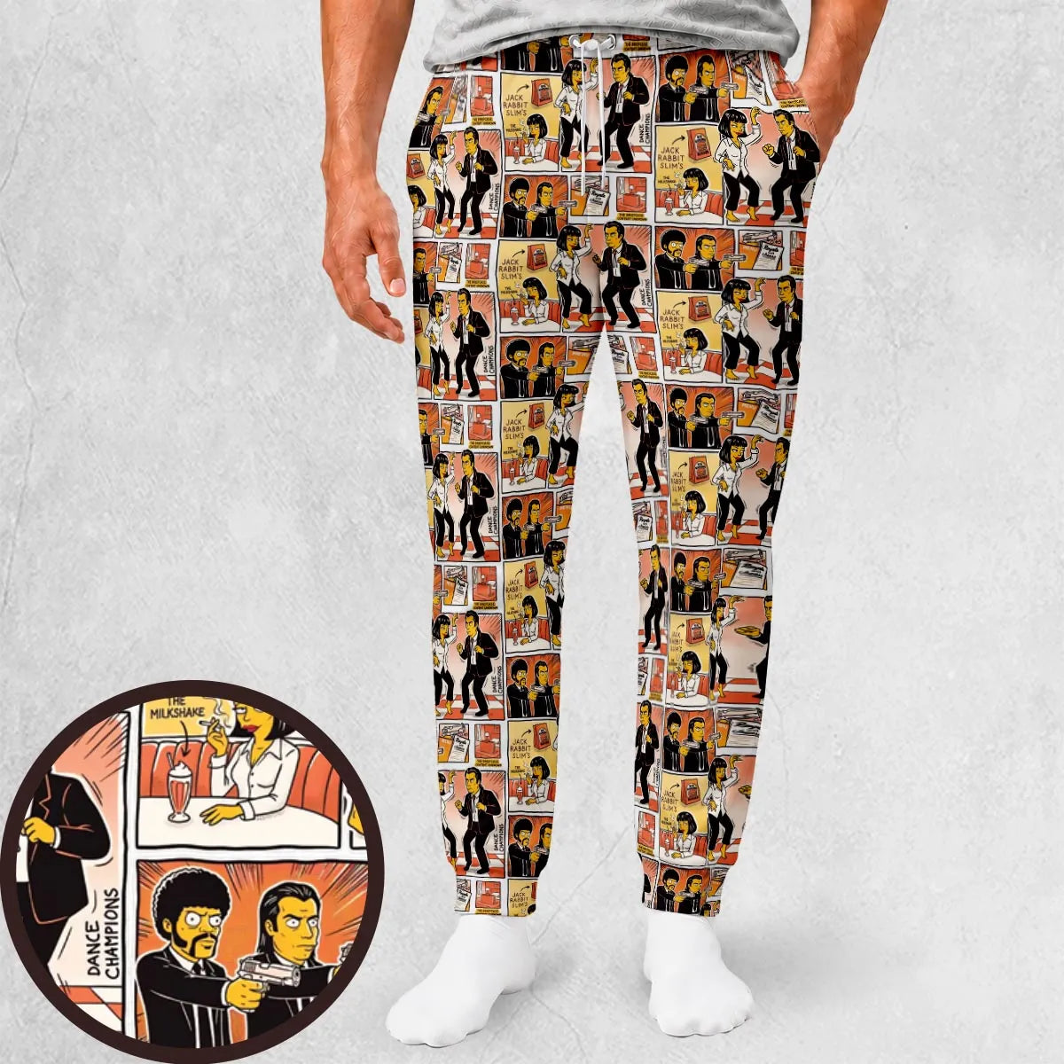Yellow Fiction Sweatpants