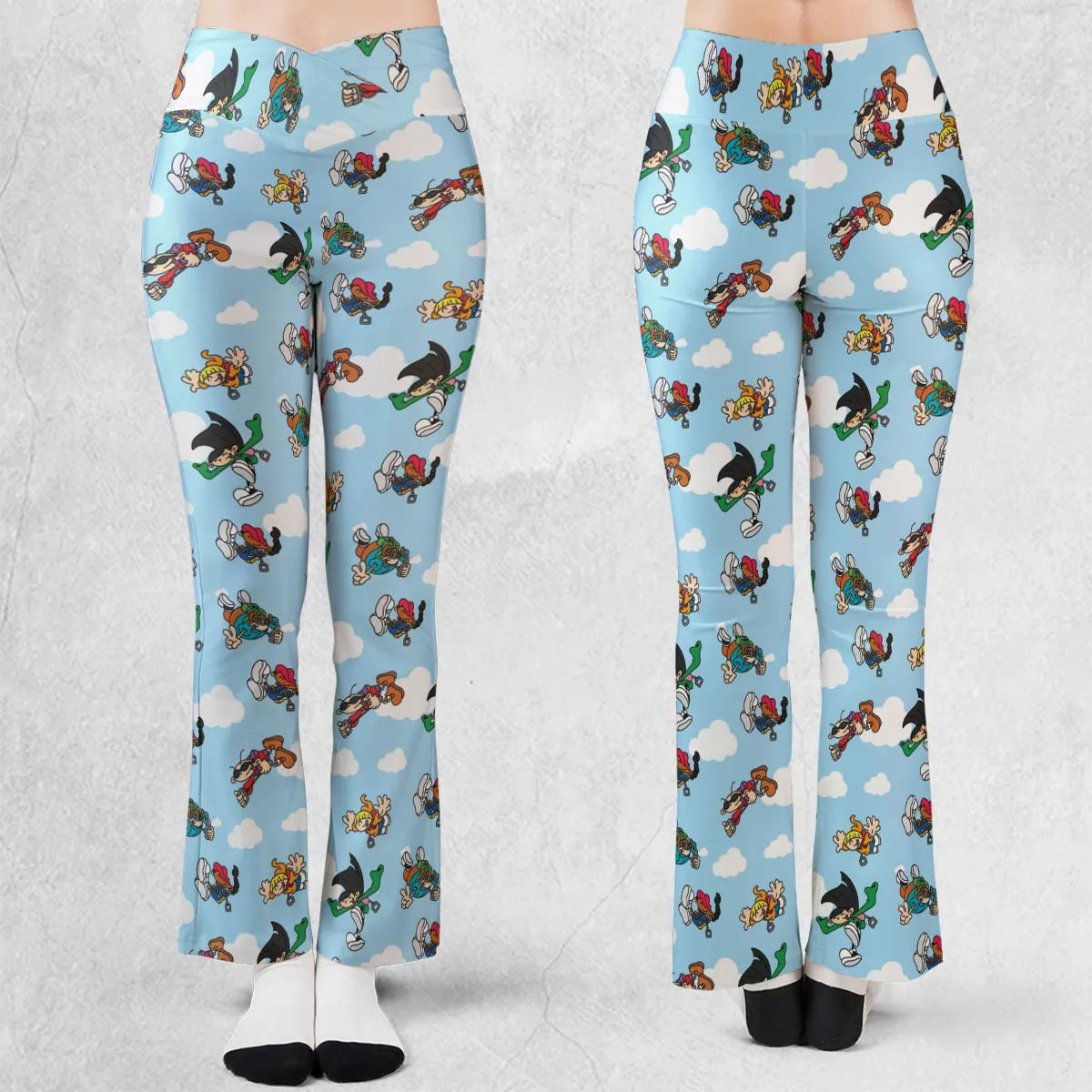 Codename Kid Next Door Characters Flare Leggings
